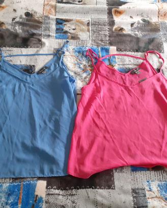 Top corto con spalline da donna - taglia 46