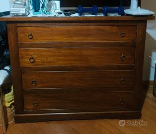 cassettone in legno 