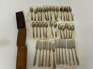 Posateria in Alpacca anni metà 900