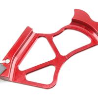 copri pignone ergal cnc rosso Ducati