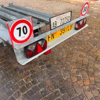 Carrelo porta moto 3 posti