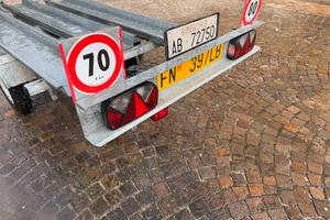 Carrelo porta moto 3 posti REVISIONATO