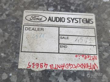 96FP-18K876-FC AUTORADIO FORD ESCORT VAN 1.8 D 51K
