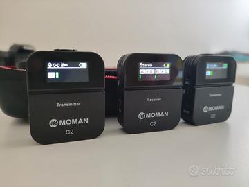 Microfoni wireless Moman C2X