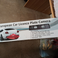 Portatarga con telecamera