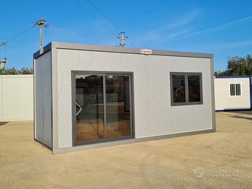 Container box prefabbricato _dim.6,00x2,40m GRIGIO