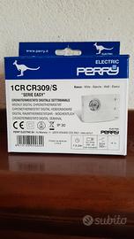 Cronotermostato Perry 1CR CR309/S, settimanale.