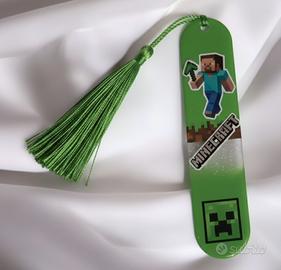 Segnalibro tema minecraft