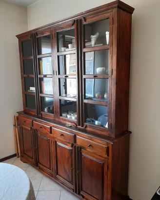 Mobile a vetri soggiorno o libreria