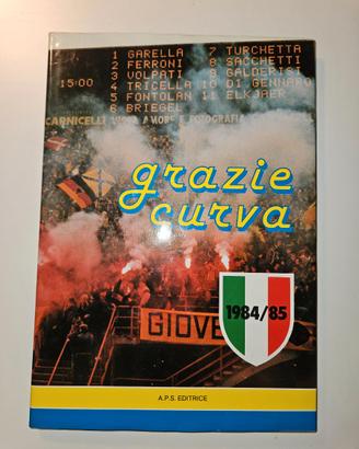 Libro "GRAZIE CURVA" 1984/1985  Hellas Verona