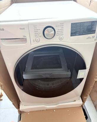 Asciugatrice smart 18 kg LG RH18U8AVCW