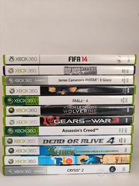 lotto videogiochi Xbox 360 completi ita