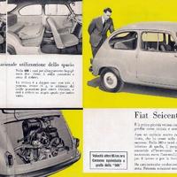 Dépliant Originale Fiat 600