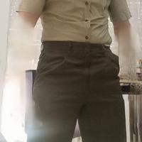 Completo beige 3 pezzi (camicia maniche lunghe +