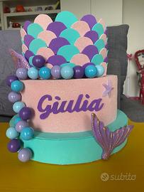 Torta scenografica sirene
