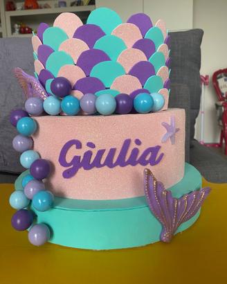 Torta scenografica sirene