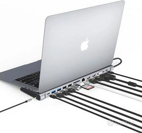 Docking Station USB-C HOPDAY 13 in 1 – Nuovo
