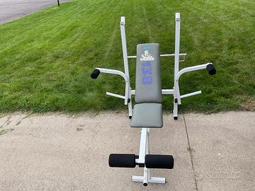 Panca da allenamento regolabile WEIDER 138