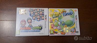 lotto 2 giochi Nintendo ds -3ds mario, Luigi yoshi