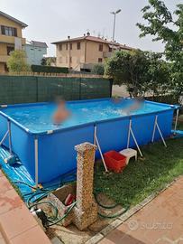 Piscina fuori terra bestway 4x2 completa