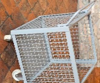carrello metallo industriale