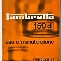 Manuale Lambretta 150 DL uso manutenzione