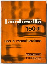 Manuale Lambretta 150 DL uso manutenzione