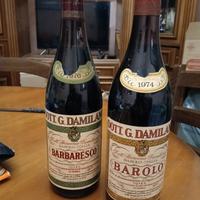 2 bottiglie vino Damilano