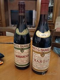 2 bottiglie vino Damilano