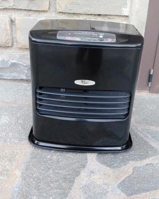 stufa a petrolio bianco