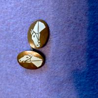 GEMELLO DA POLSO CON DESIGN EQUESTRE 