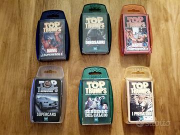 Set 6 Top Trumps Vintage Completi