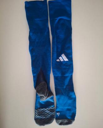Calzettoni da calcio blu Adidas