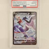 Carta Pokemon 2022 Articuno di Galar V PSA 10
