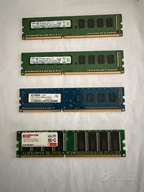 Memoria RAM per computer fisso desktop