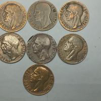 lotto di 7 monete italia