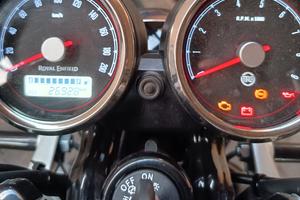 royal enfield interceptor Barcellona Blue 