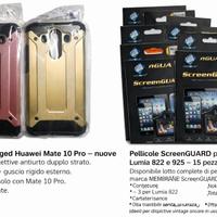 2 cover Mate 10 Pro + 15 pellicole Nokia Lumia 822
