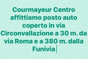 Box a 30 m. da via Roma, 380 m funivia