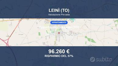 Immobile in asta di 104 m² con box auto a Leinì