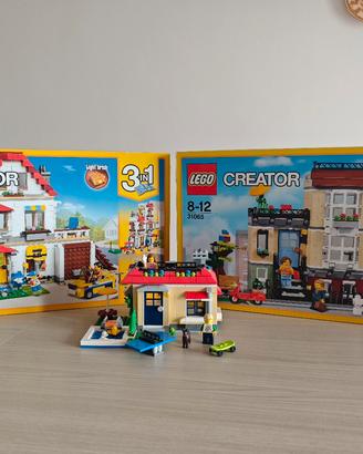 set combinabili lego 31118 - 31067 - 31068 - 31069
