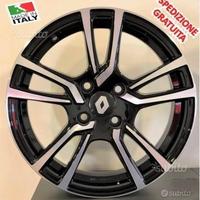 Cerchi in lega Renault Clio Captur Modus Zoe da 17