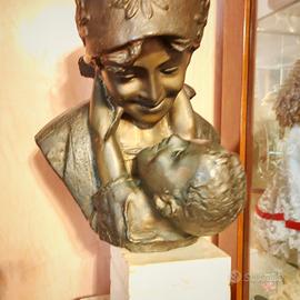 statua in bronzo 