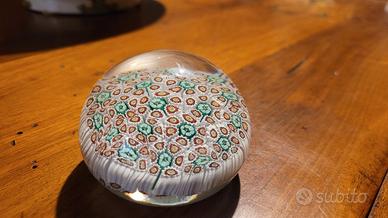 Fermacarte in vetro artistico di Murano