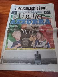la gazzetta dello sport edizione speciale Europeo