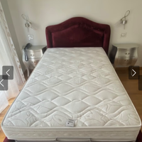 Materasso una piazza e mezza con rete a doghe