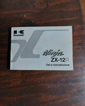 manuale uso e manutenzione Kawasaki Zx 12r 