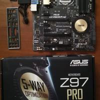 Scheda madre Asus socket 1150 Z97-Pro (Wi-Fi AC).