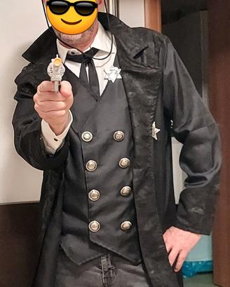 costume di carnevale da sceriffo
