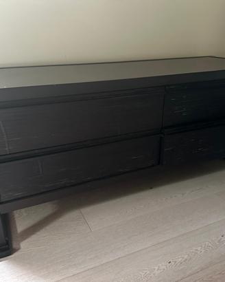Cassettiera etnica wenge'